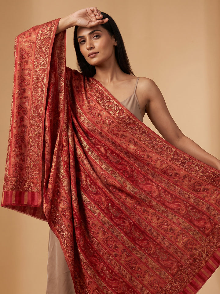 HS Kani Shikar Gha Pallah Shawl