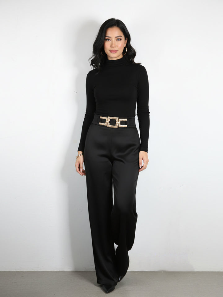 Sa Teen Ladies Golden Buckle Dress Pant 1570-5503