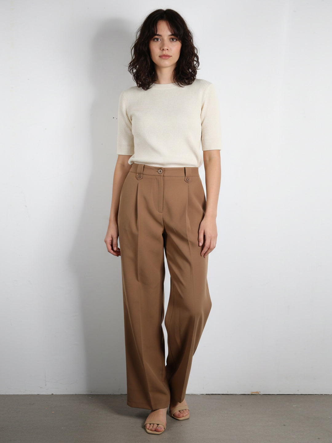 SERRA Park Ladies Dress Pant Double Button