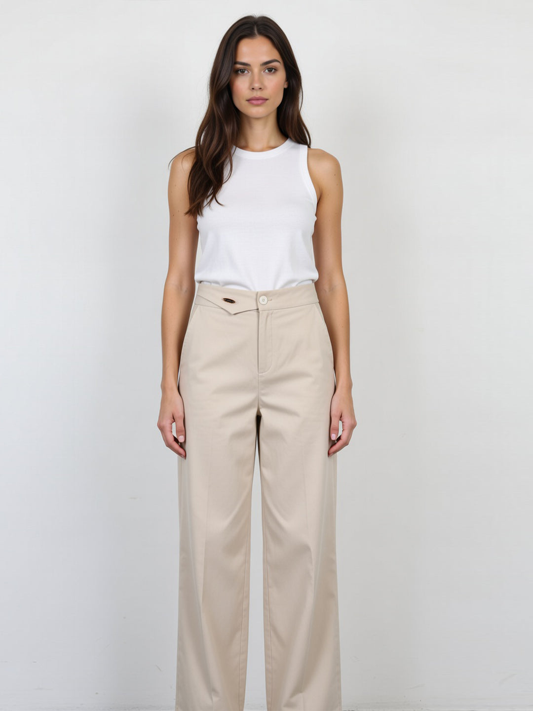 SERRA Park Ladies Dress Pant Single Button