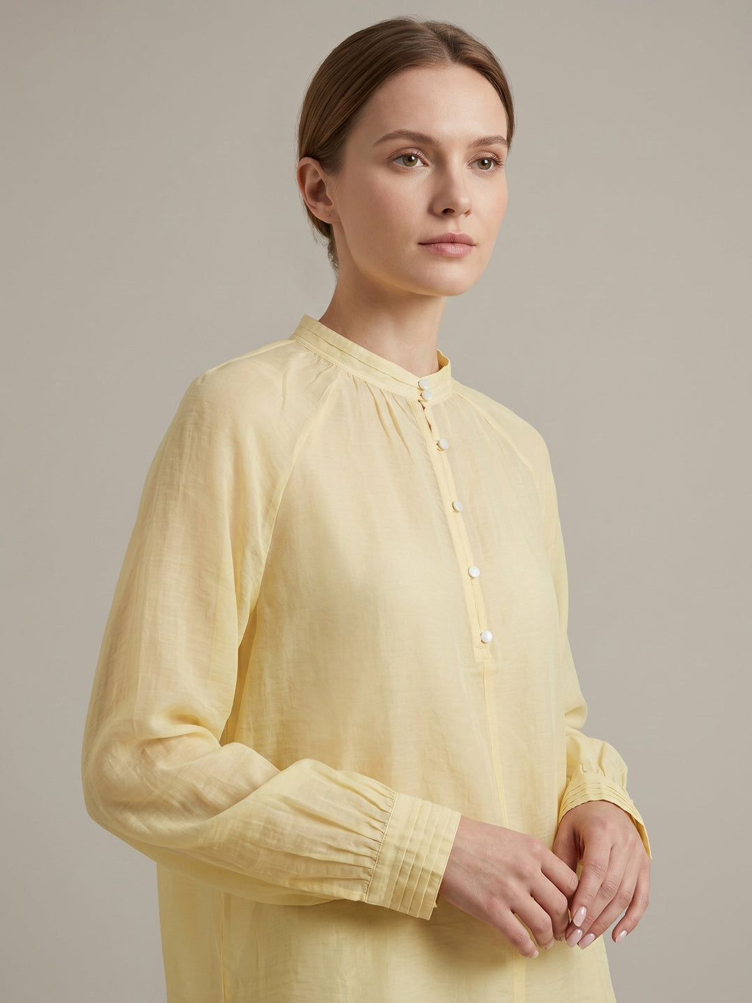 Mandarin Collar Shirt