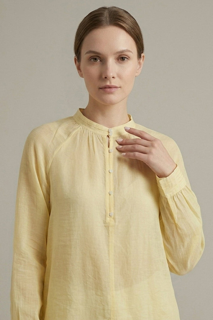 Mandarin Collar Shirt