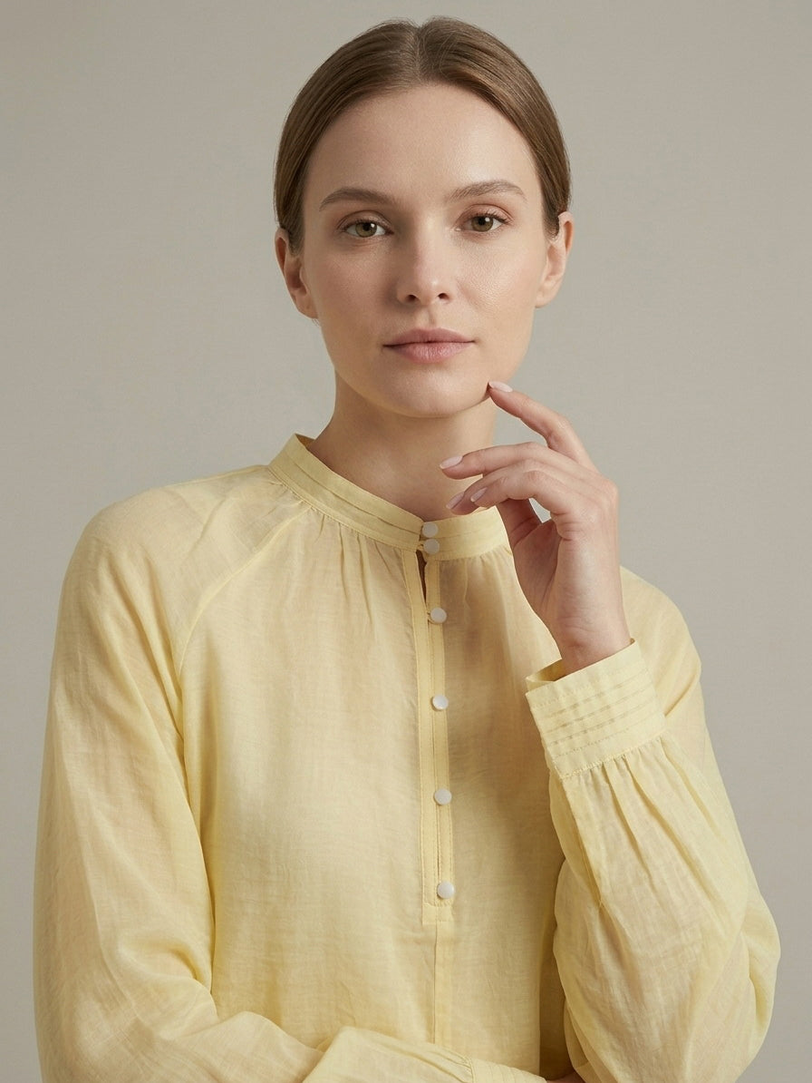 Mandarin Collar Shirt