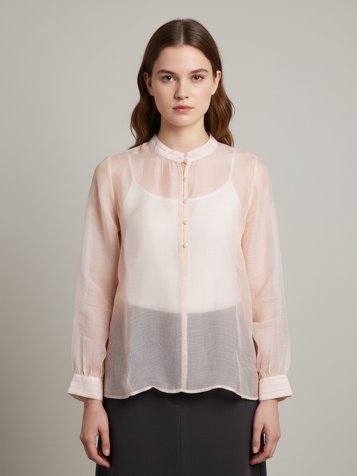 Mandarin Collar Shirt
