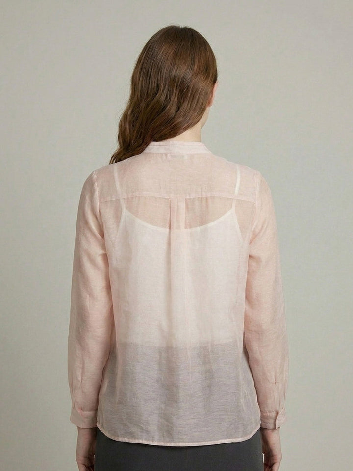 Mandarin Collar Shirt