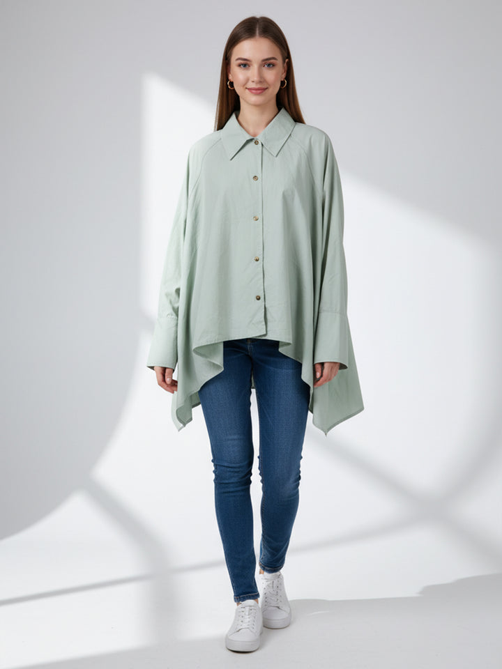 Vellari Ladies Over Size Casual Shirt 38181