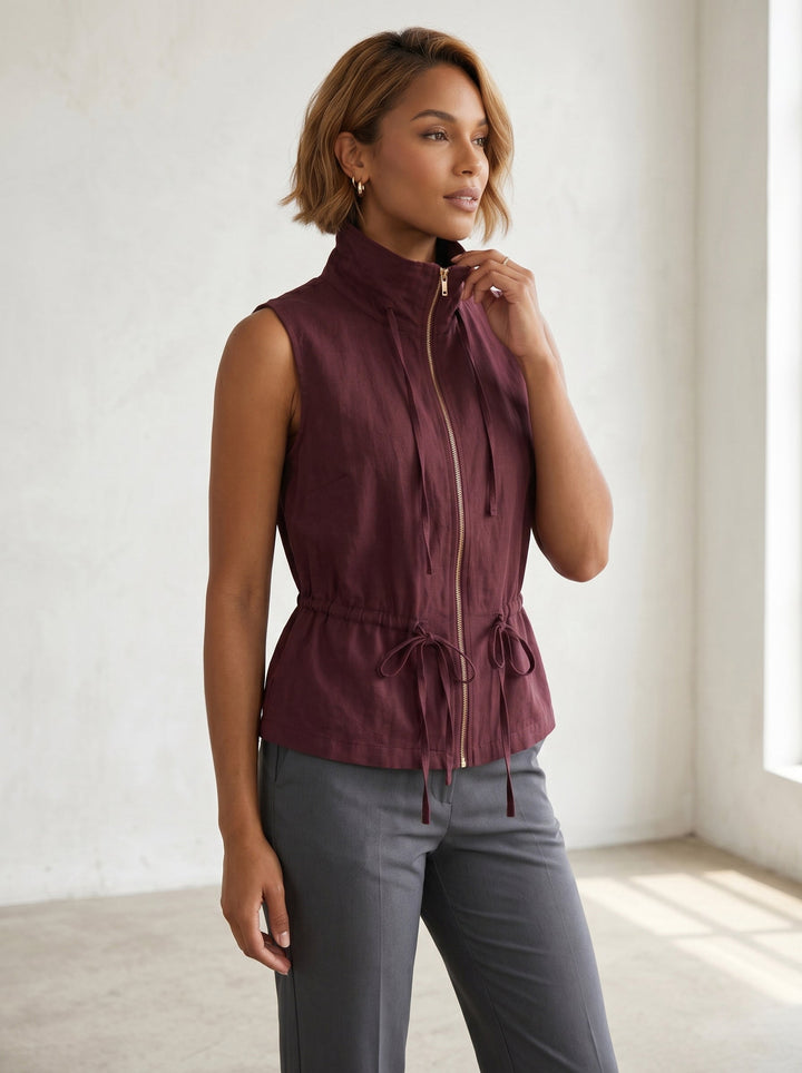 Stylish Sleeveless Women’s Casual Top