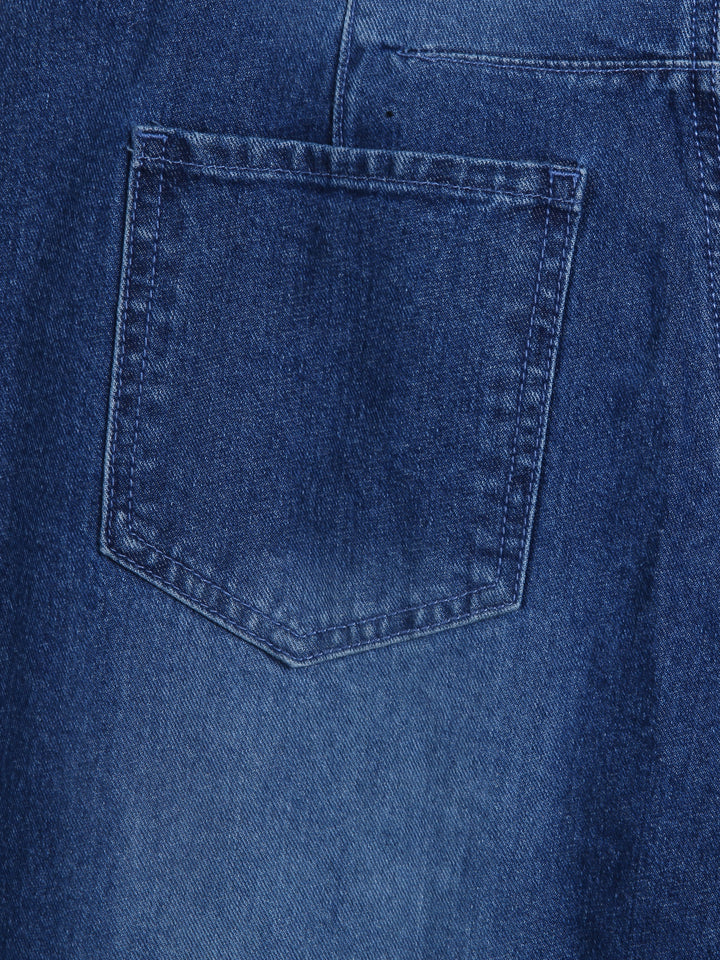 Daisy Street Ladies Barrel Fit Jeans