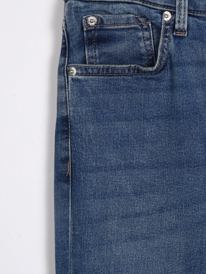 M&S Ladies Eva Boot Cut Short Jeans