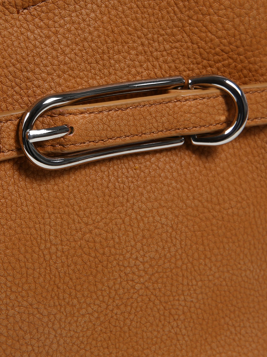 Imported Faux Leather Bucket Bag With Pouch KC86-2727