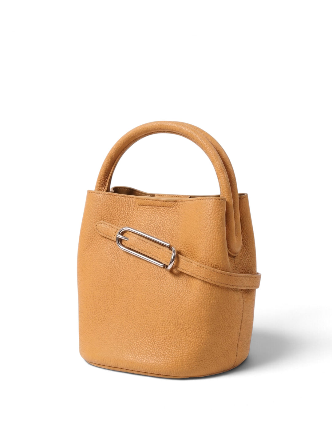Imported Faux Leather Bucket Bag With Pouch KC86-2727