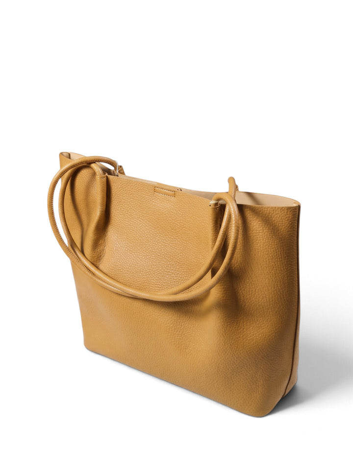 Imported Faux Leather Tote Bag With Mini Cross Body KC86-1003-1