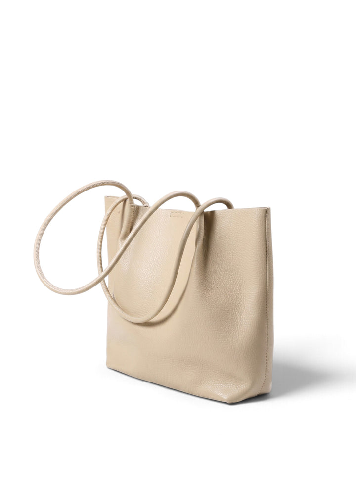 Imported Faux Leather Tote Bag With Mini Cross Body KC86-1003-1