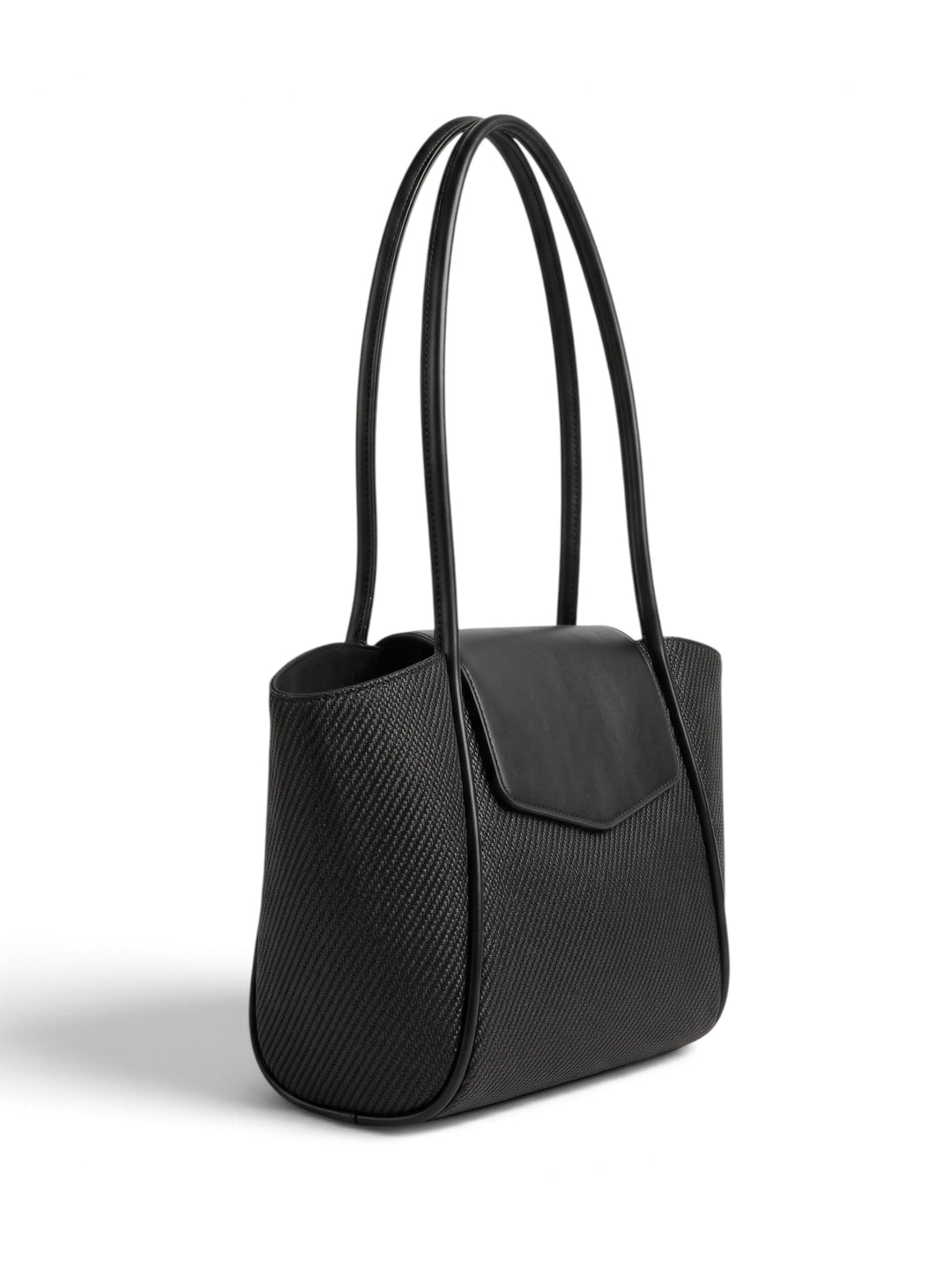 Imported Trapeze Style Shoulder Tote Bag KC86-2756