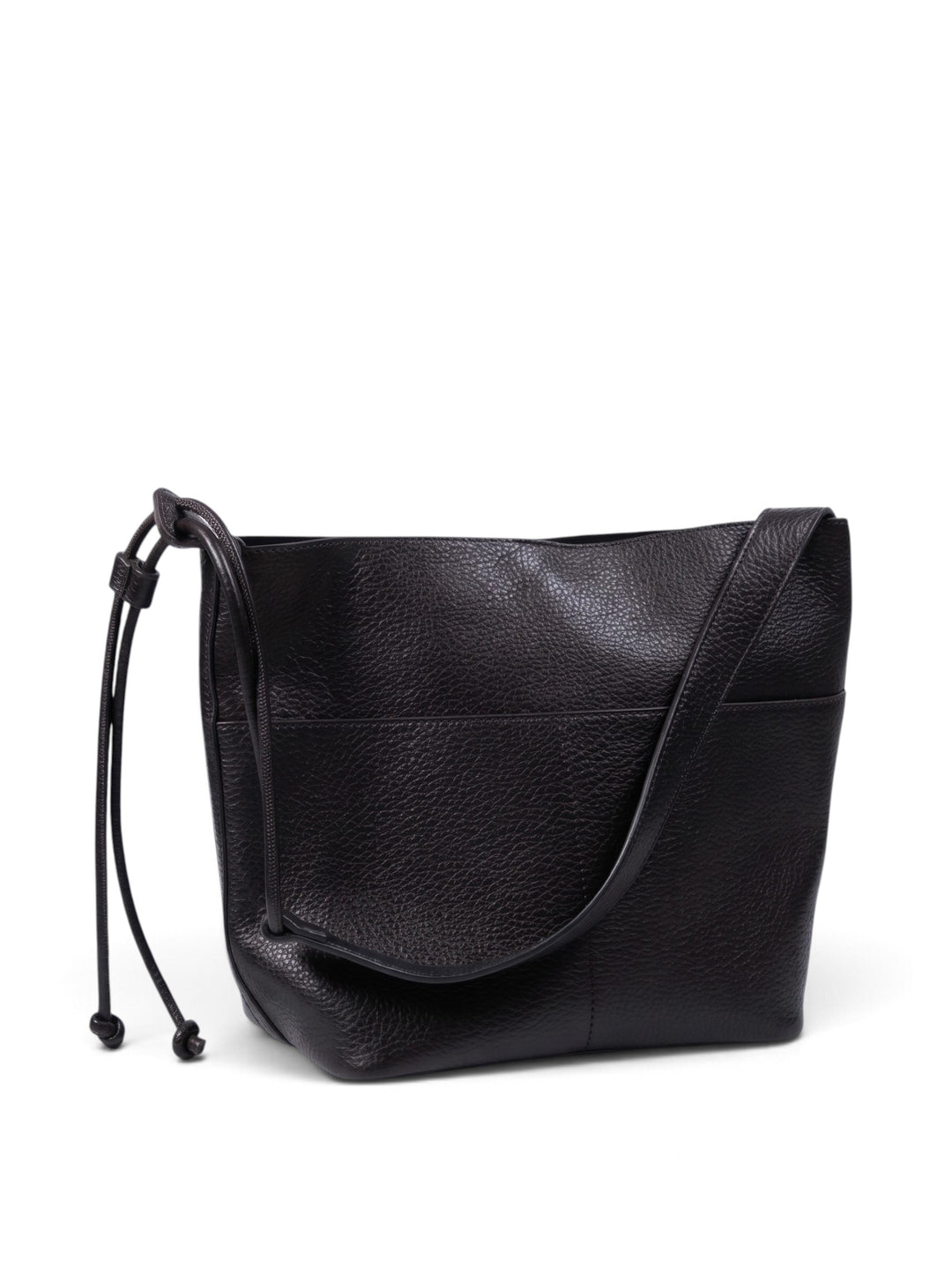 Imported Pu Leather Bucket Tote Bag With Pouch KC86-77233