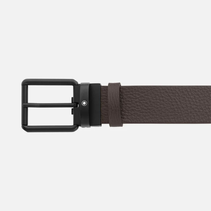 Brown/Black 35 mm Reversible Leather Belt MB131187