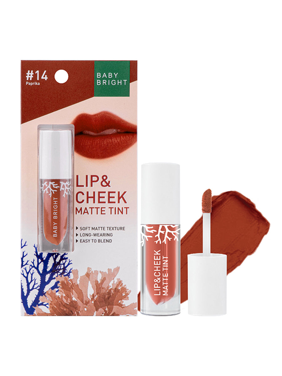 Baby Bright Lip & Cheek Matte Tint 2.4g #14 Paprika (Thai)