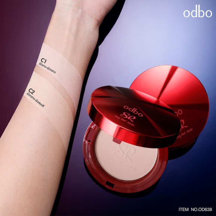 Odbo Sexy Red Series Foundation 15g C1 (Thai)