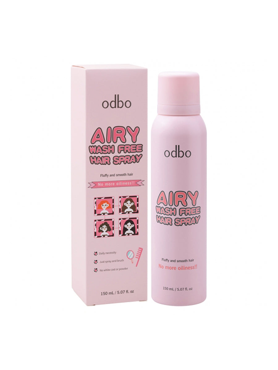 Odbo Airy Wash Free hair Spray 150Ml (Thai)