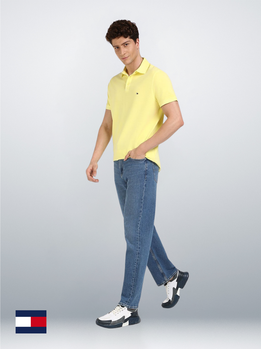 Tommy Hilfiger Mens S/S Plain Polo -78JA598