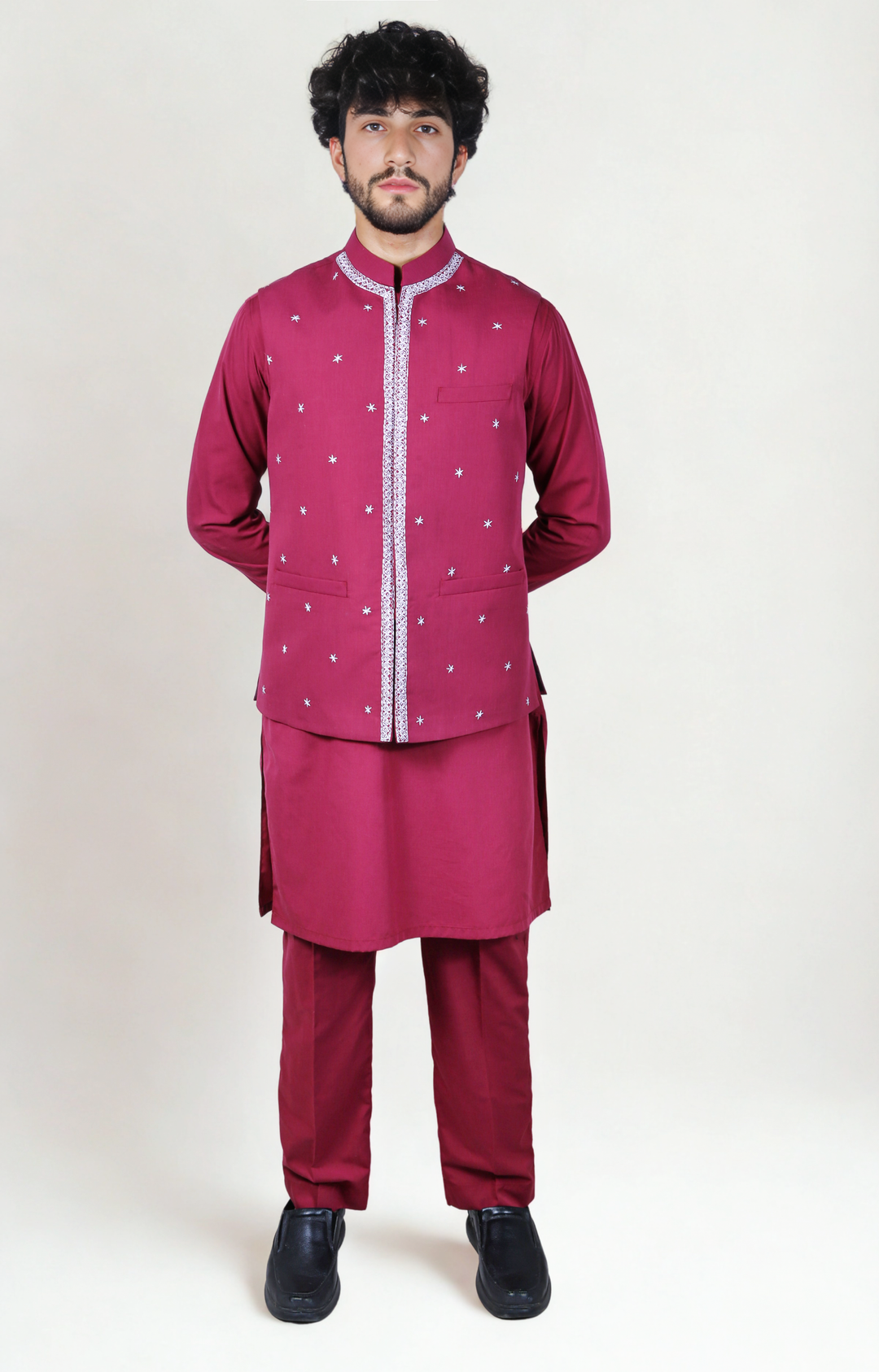 Premium Embroidered Waistcoat
