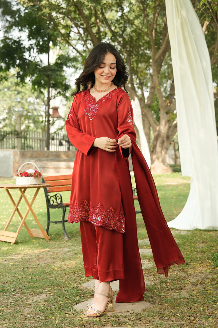 Minnie Threads MT-MARJAN-MAROON-1039