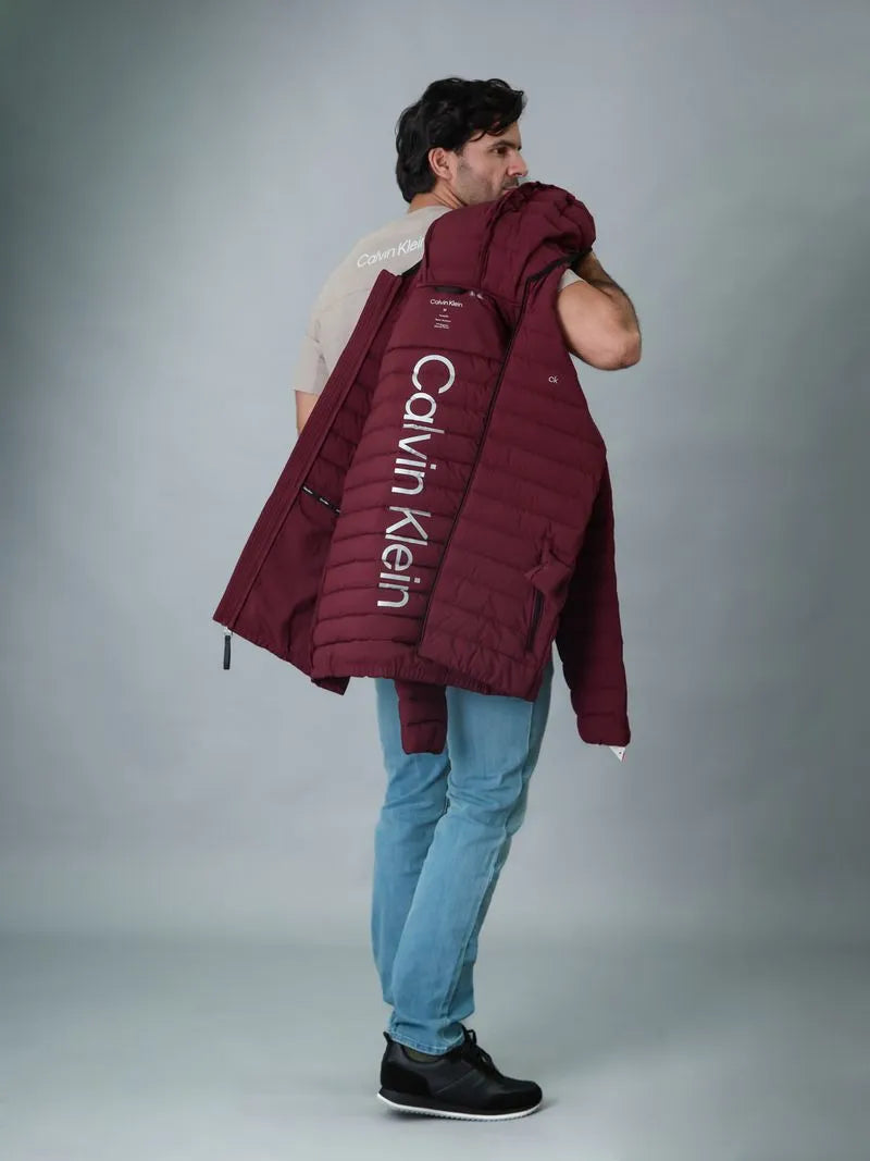 CK Men L/S Hoodie Puffer Jacket AT-SB-CM255150