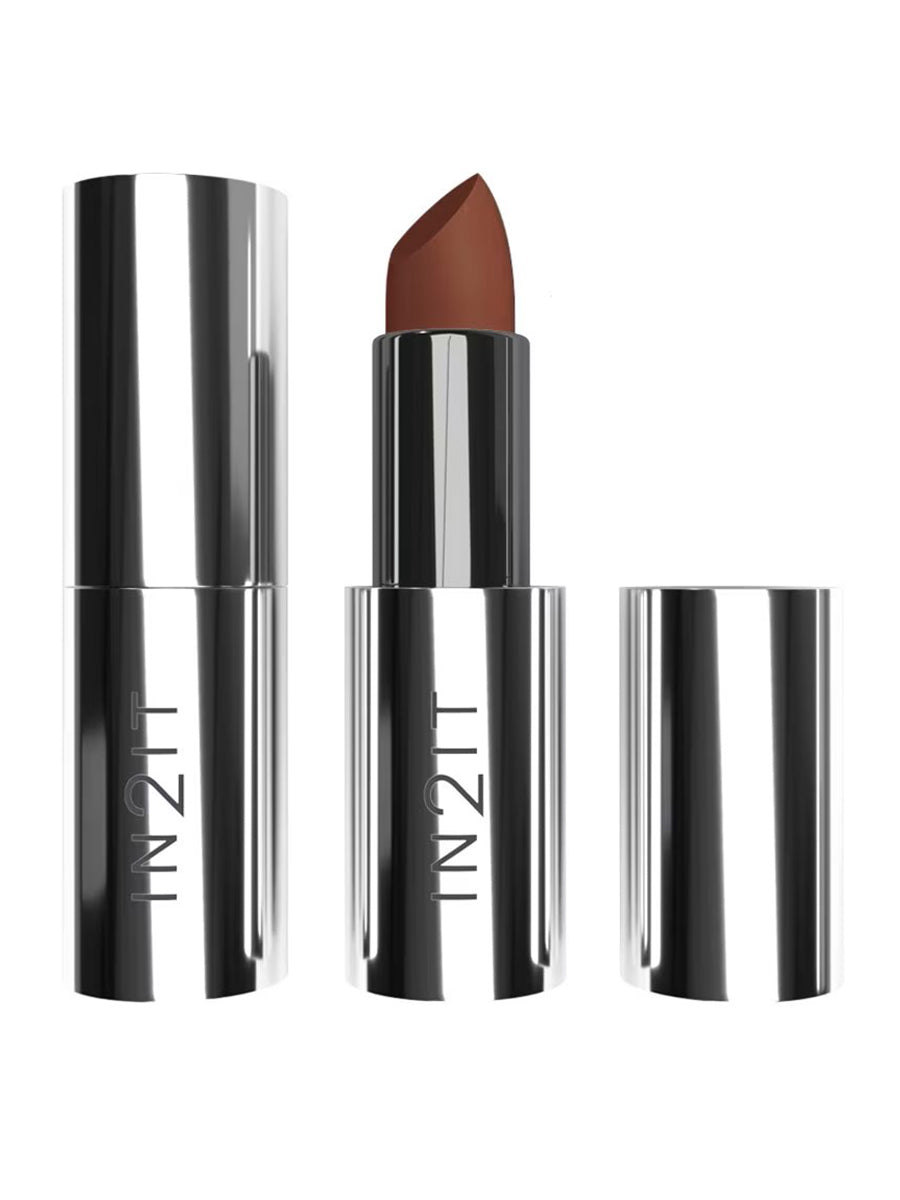 In 2 It Lavish Satin Lipstick 01 Terracotta 4g (Thai)