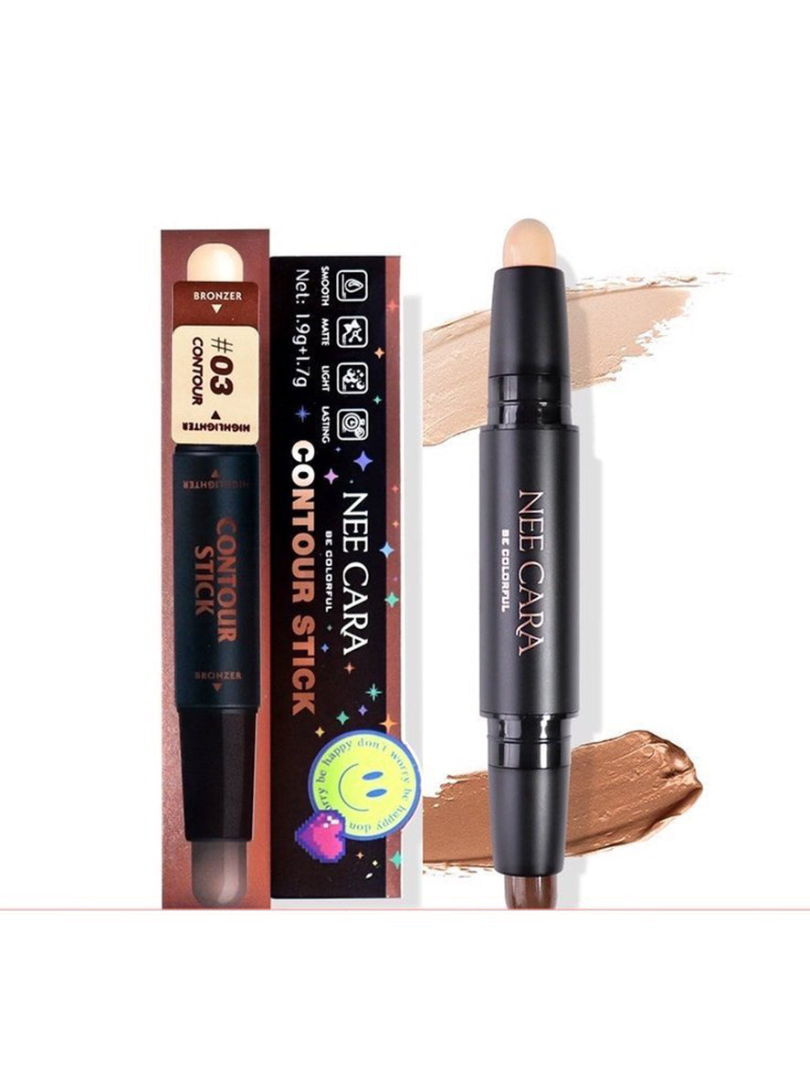 Nee Cara Contour Stick + Highlighter 03 Contour N272 1.g+1.7g (Thai)