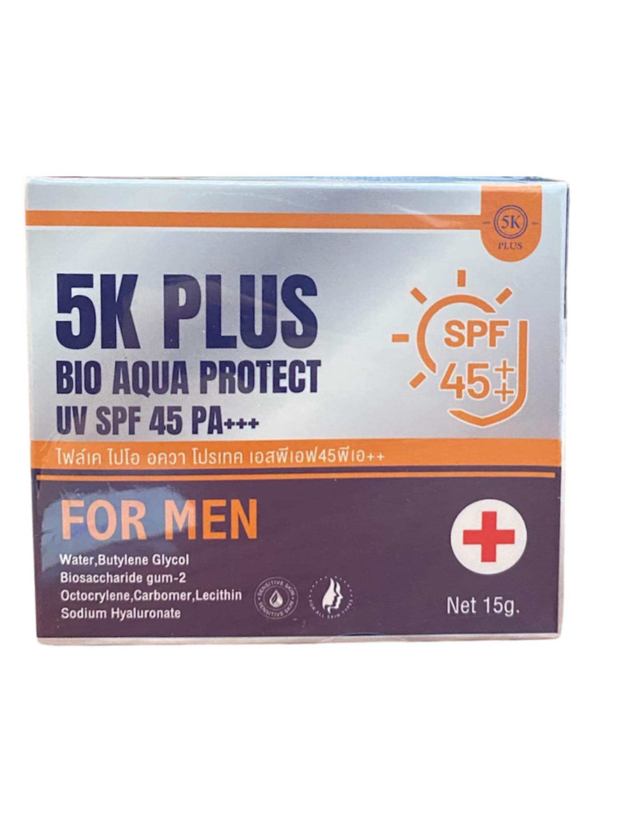 5K Plus Bio Aqua Protect Sun Block For Men 15g (Thai)