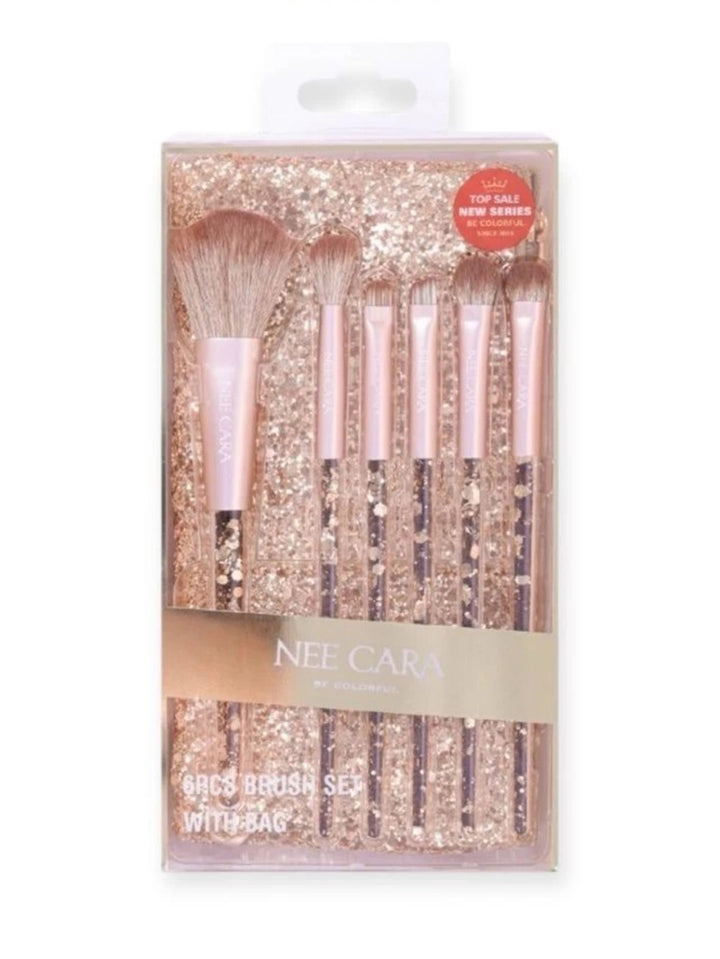 Nee Cara Make Up Brush Set Of 6 N357 (Thai)