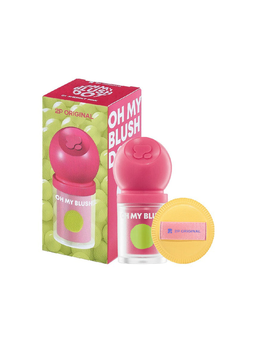 2P Original Oh My Blush Dot 3g. 01 Sherbet pink