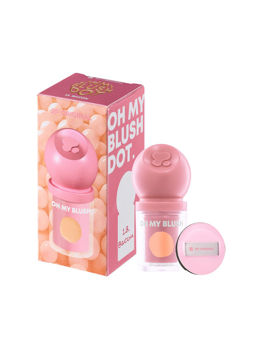 2P Original Oh My Blush Dot 3g. 13 Bacon (Thai)