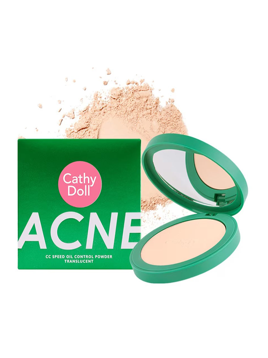 Cathy Doll Acne CC Speed Oil Control Powder Translucent 12g (Thai)