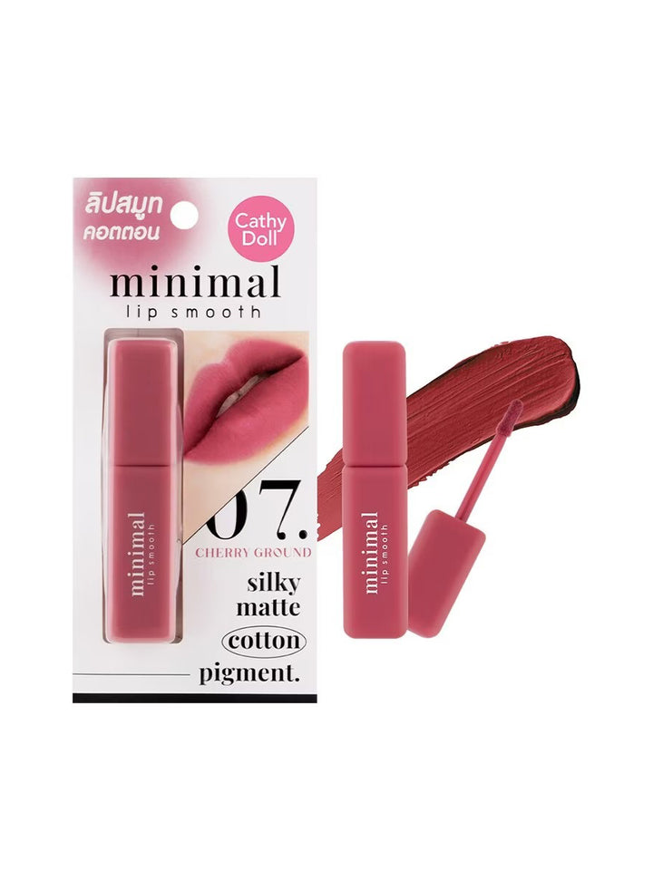 Cathy Doll Minimal Lips Smooth Pigment Cherry Ground 2.7g (Thai)