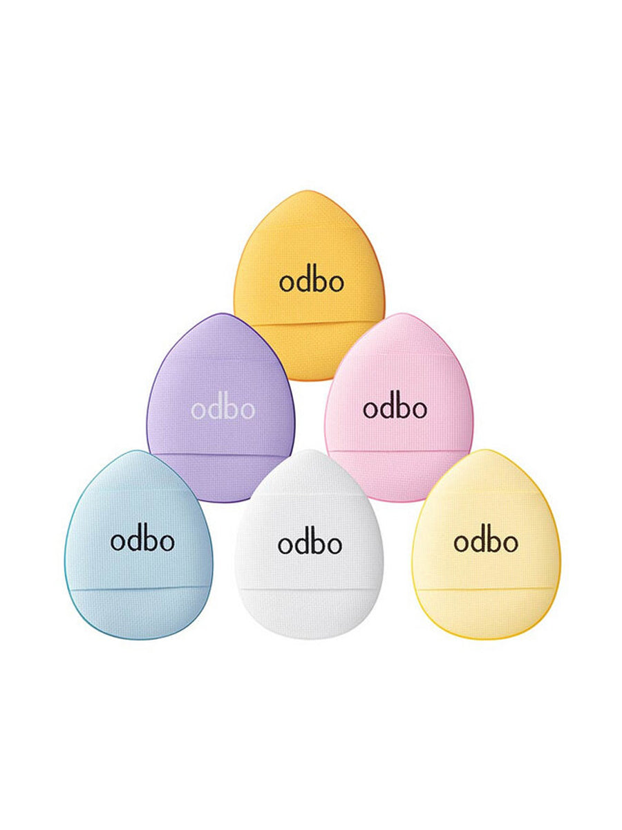 Odbo Tinty Puff Pack Of 6 OD8020 (Thai)