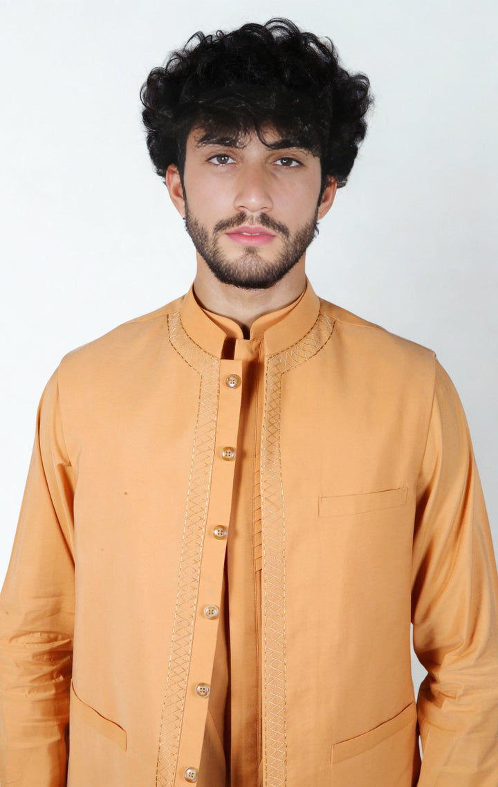 Premium Embroidered Waistcoat