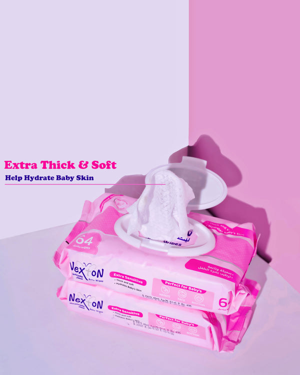 Nexton Baby Wipes Extra Sensitive 64 Sheets