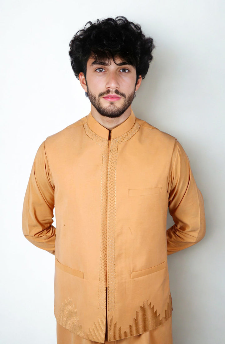 Premium Embroidered Waistcoat