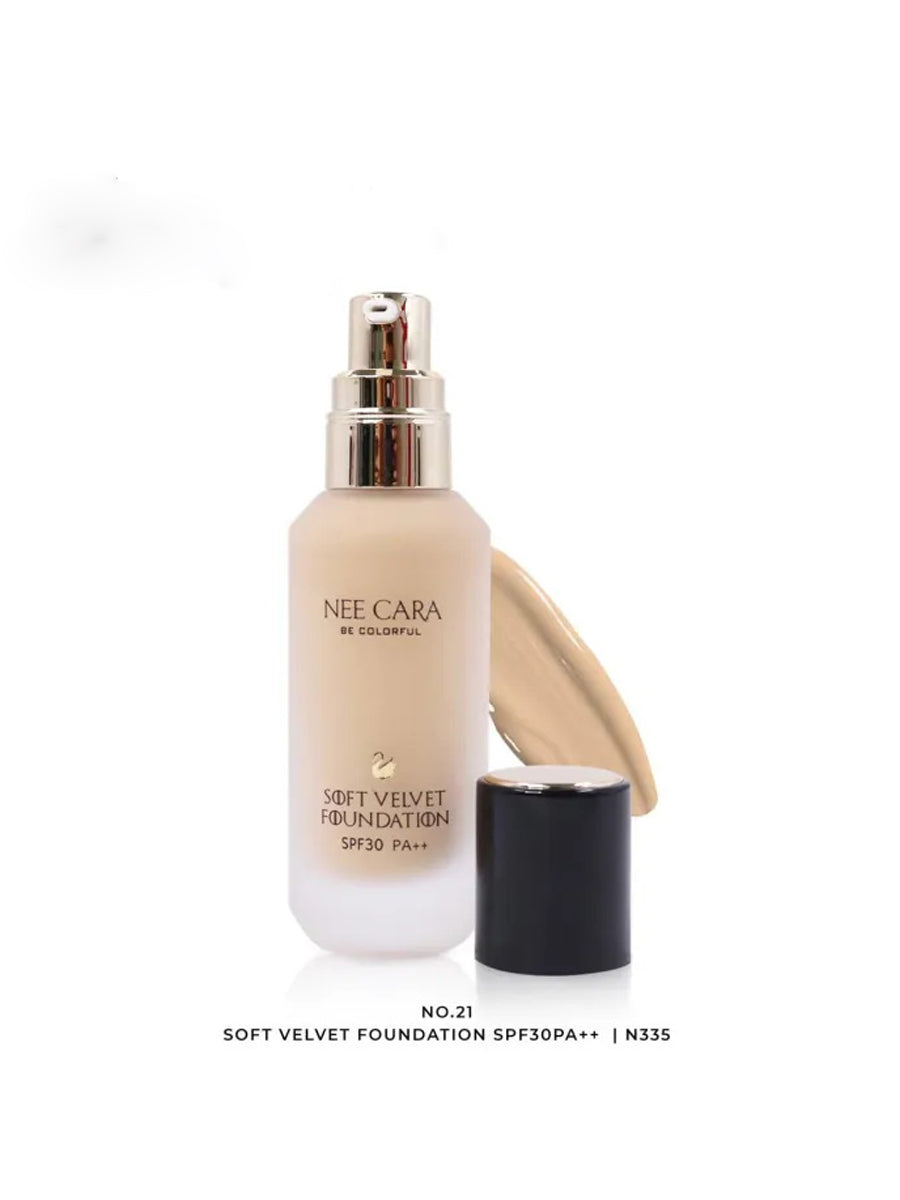 Nee Cara Soft Velvet Foundation 40g #21 Velvet (Thai)