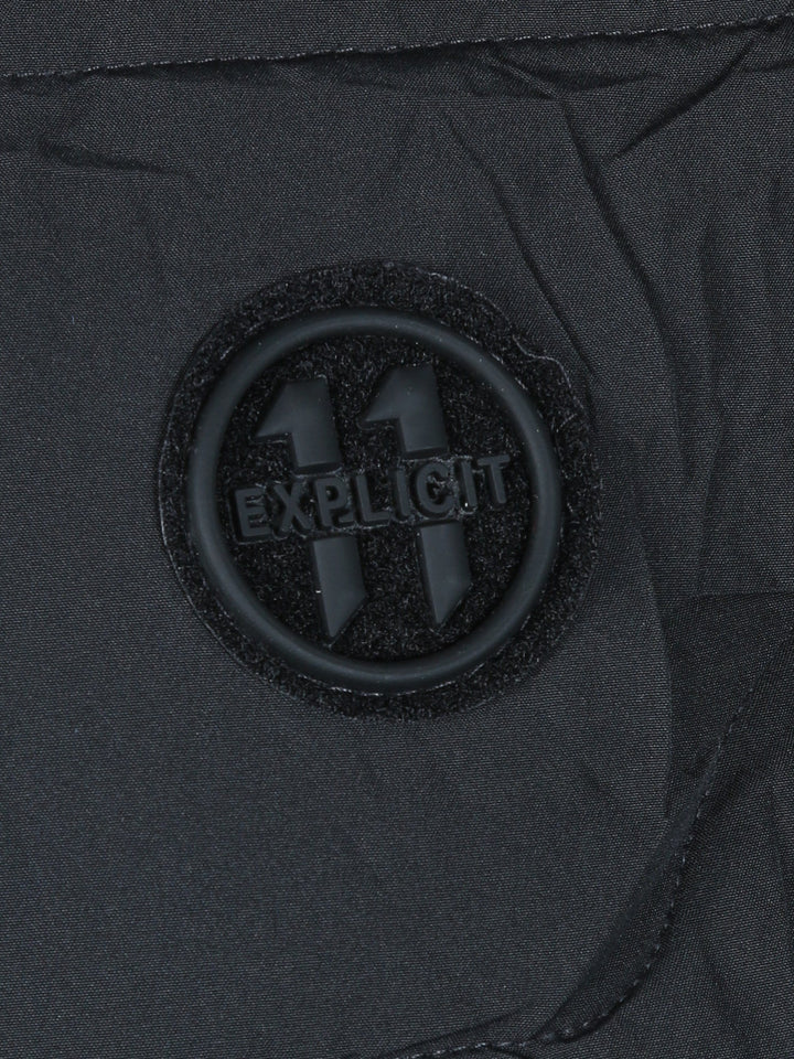 Imported Mens L/S Plain Parachute Jacket Q999