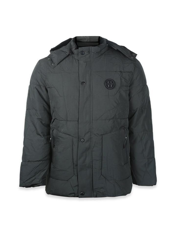 Imported Mens L/S Plain Parachute Jacket Q999