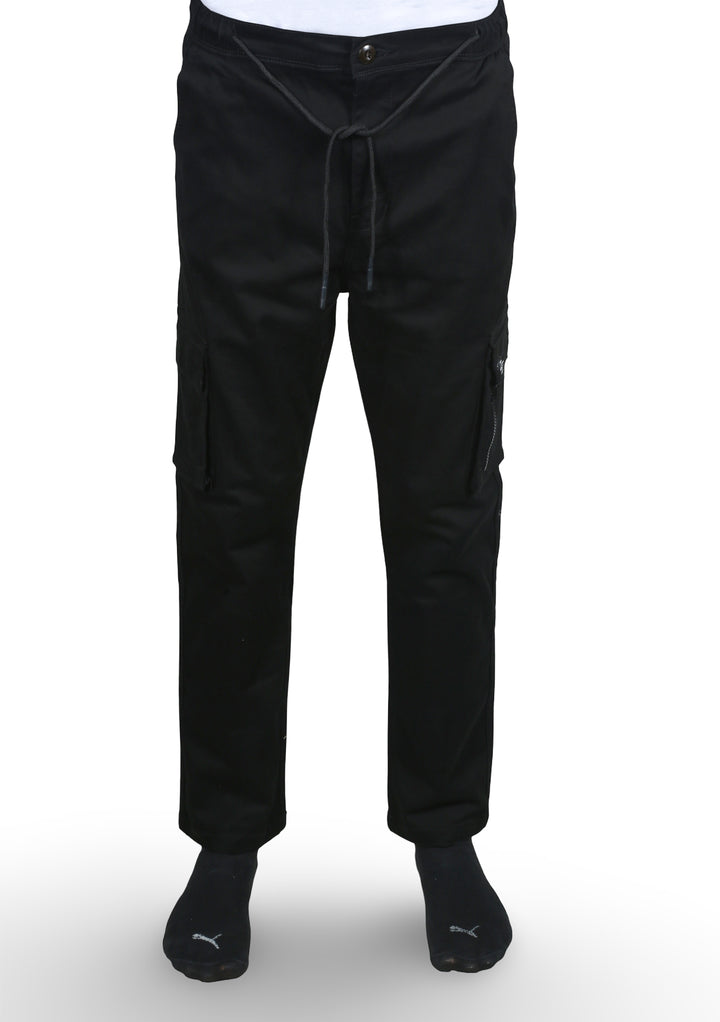 Imported Mens Cotton Trouser RJ- ( Black)