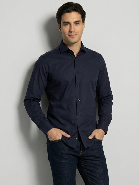The Scotts Men L/S Plain Casual Shirt