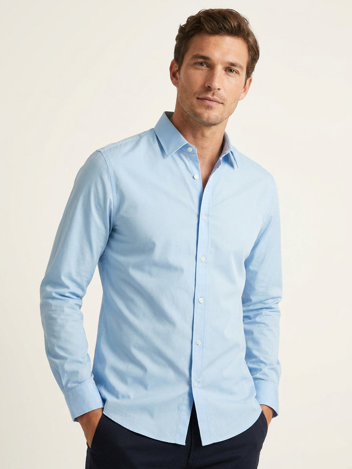 The Scotts Men L/S Plain Casual Shirt