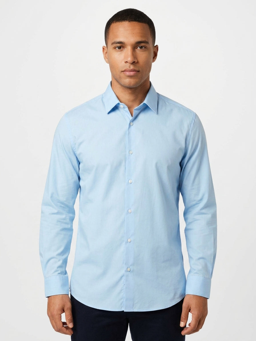The Scotts Men L/S Plain Casual Shirt
