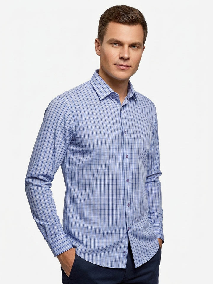 The Scotts Men L/S Printed Casual Shirt