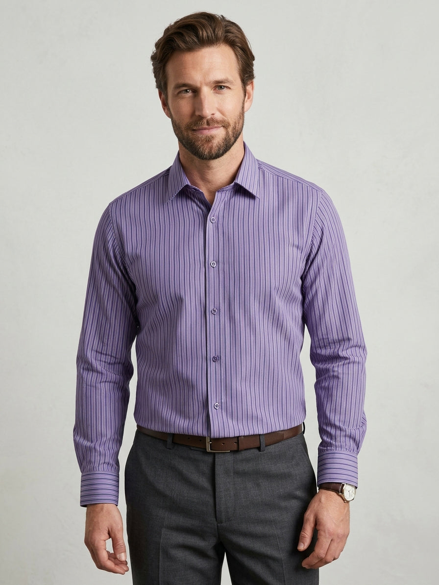 The Scotts Men L/S Printed Casual Shirt