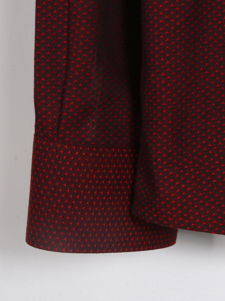 The Scotts Men L/S Printed Casual Shirt
