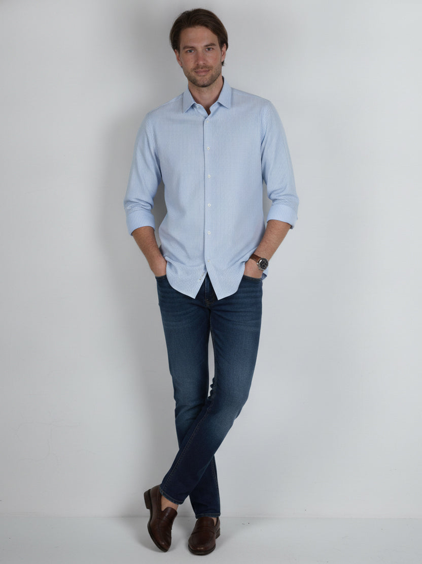 The Scotts Men L/S Printed Casual Shirt